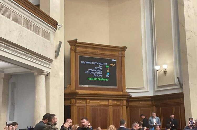 Засідання парламенту ОНОВЛЕНО Рада схвалила проєкт бюджету на 2023 рік у першому читанні