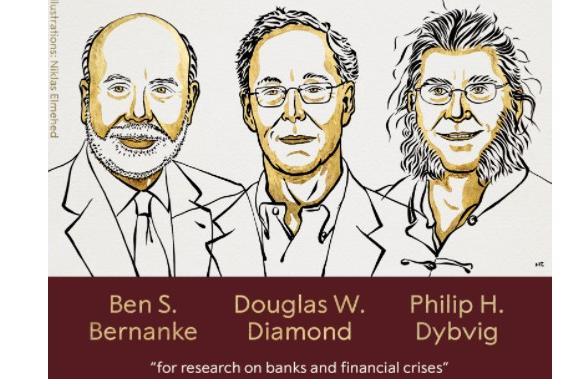 @NobelPrize Нобелівську премію з економіки отримали три американці за дослідження банків і фінансових криз