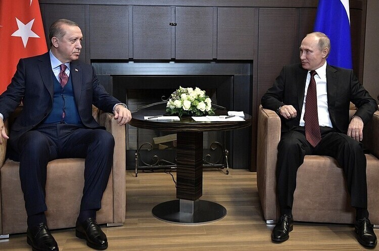 Ердоган домовився з путіним про створення газового хабу в Туреччині