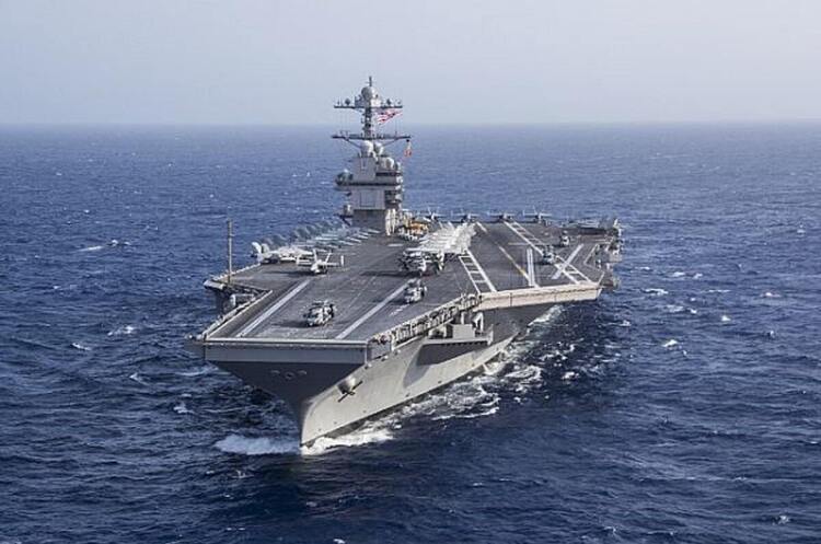 USS Gerald Ford США відправили в Європу ударну флотилію після виходу росії із зернової угоди