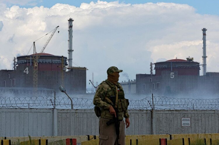 Occupiers damaged radioactive waste and storage building at the ZNPP, radiation level is normal