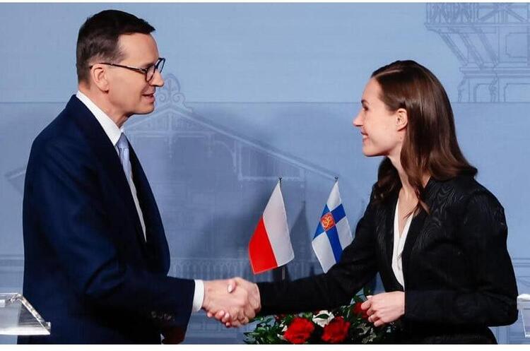 фото Facebook Mateusz Morawiecki Глави урядів Польщі та Фінляндії вимагатимуть в Єврокомісії передати заморожені російські активи Україні