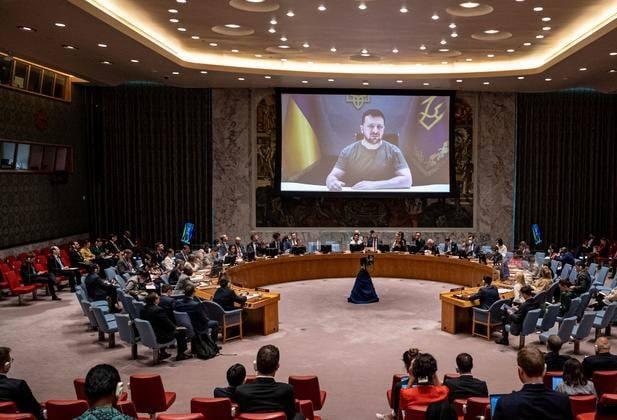Зеленський закликає Раду безпеки ООН підтримати «формулу миру» після ракетних ударів