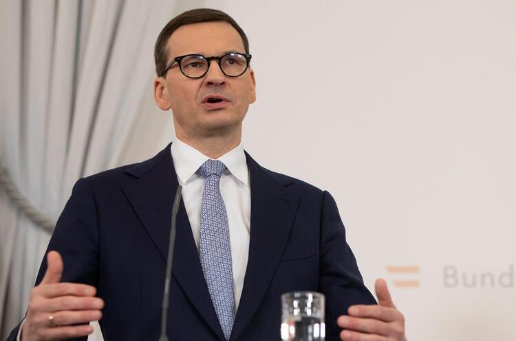 Прем'єр-міністр Польщі Матеуш Моравецький Польща розширює прикордонну інфраструктуру для експорту українського зерна