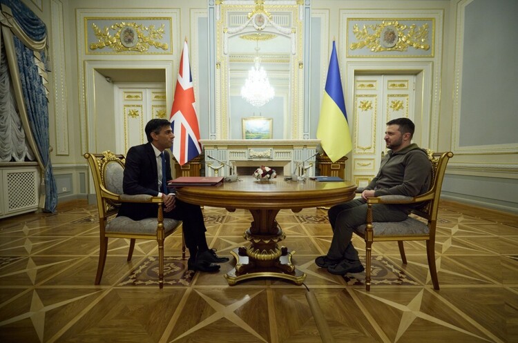 фото Офіційний сайт Президента України Зеленський та Сунак обговорили «конкретні рішення» для перемоги України цього року