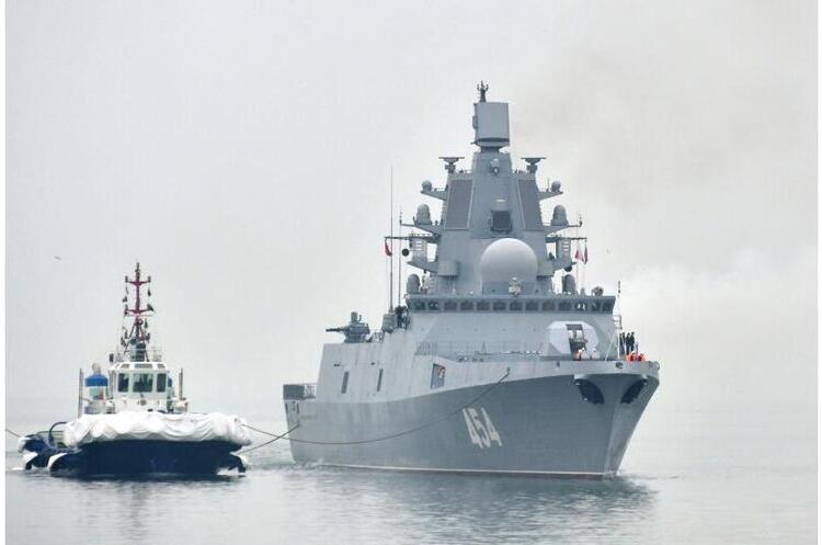 фото Zhu Zheng/Xinhua/Getty Images путін направив фрегат ВМФ з гіперзвуковими ракетами у Середземне море