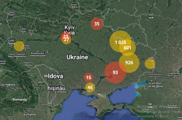 ДСНС: в Україні зʼявилася мапа вибухонебезпечних територій ДСНС: в Україні зʼявилася мапа вибухонебезпечних територій