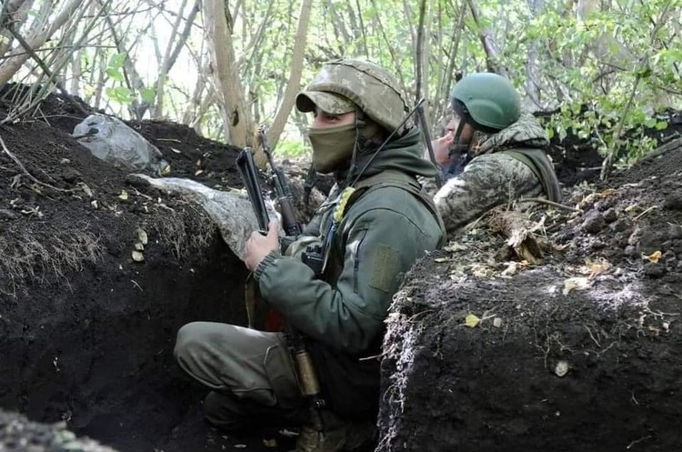 Зображення ілюстративне Українські прикордонники захопили російські позиції під Бахмутом