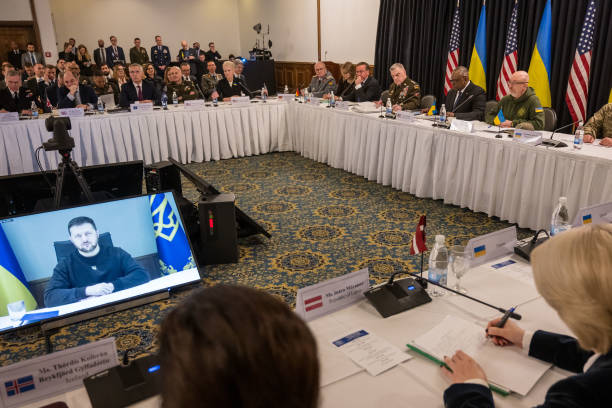 Zelensky emphasised that Ukraine was waiting for tanks during Ramstein Zelensky emphasised that Ukraine was waiting for tanks during Ramstein