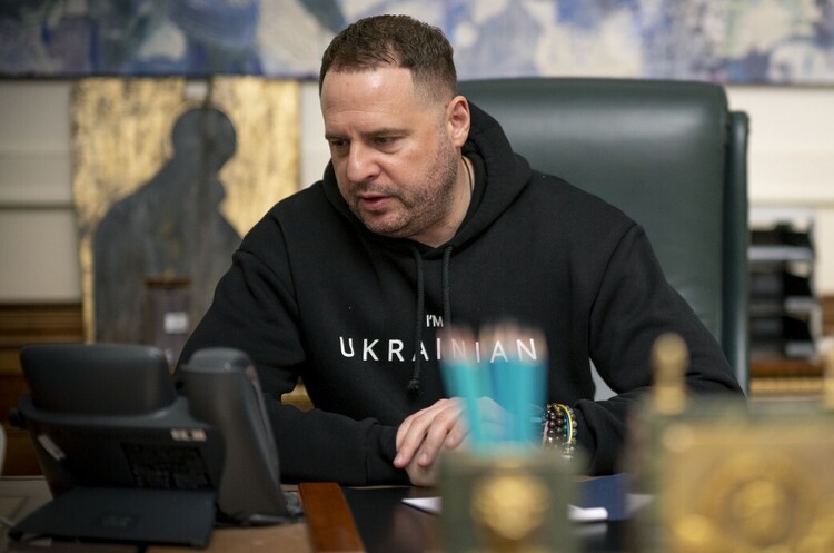 Керівник Офісу президента Андрій Єрмак Україна хоче провести міжнародний саміт з питань санкцій у лютому – ОП
