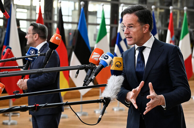 фото John Thys/AFP/Getty Images Прем’єр Нідерландів після зустрічі з Зеленським: “Переговори щодо винищувачів тривають”