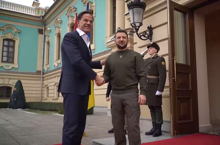 Прем'єр-міністр Нідерландів Рютте зустрівся із Зеленським у Києві Прем'єр-міністр Нідерландів Рютте зустрівся із Зеленським у Києві