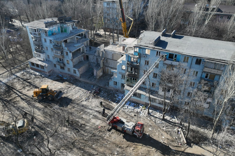 У Запоріжжі завершили ліквідацію наслідків ракетного удару по житловому будинку У Запоріжжі завершили ліквідацію наслідків ракетного удару по житловому будинку
