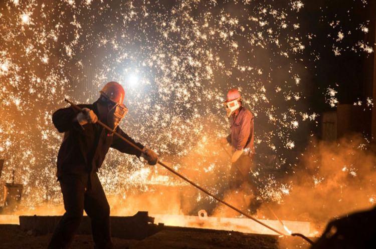 «Укрметалургпром»: виплавка сталі скоротилася на 79,3%, чавуну – 77,6% за 2 місяці «Укрметалургпром»: виплавка сталі скоротилася на 79,3%, чавуну – 77,6% за 2 місяці