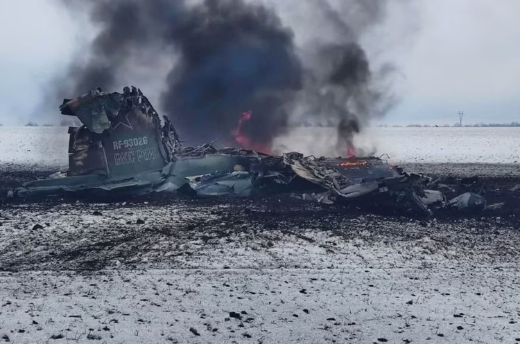 Зображення ілюстративне Захисники України збили ворожий Су-24 під Бахмутом