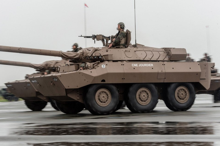 Зображення ілюстративне Французькі колісні танки AMX-10 RC прибули в Україну