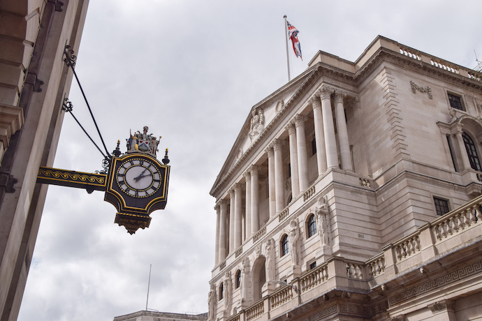 Банк Англії водинадцяте поспіль підвищив ставку