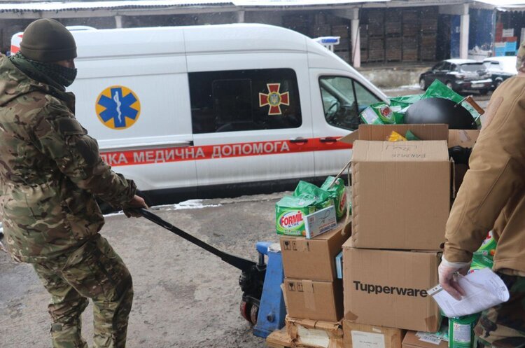<i>Медицинское подразделение Национальной Гвардии Украины получает помощь от Фонда</i> От Киева до самых горячих точек: Фонд «Мира и Добра» помагает украинцам с начала полномасштабного вторжения