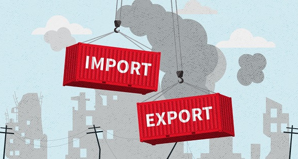 Експорт товарів в 1-му кварталі скоротився на 26,1%, імпорт збільшився на 10,9% – Держстат