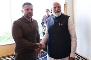 Зеленський зустрівся з прем’єром Індії Наредрою Моді вперше з початку вторгнення