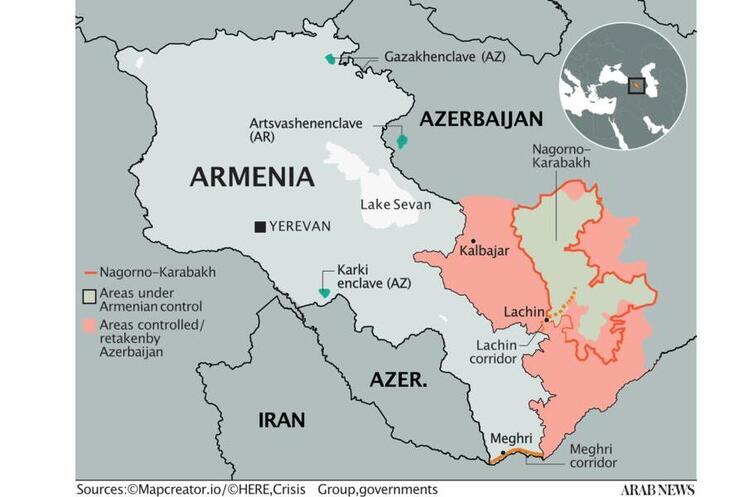 Armenia ready to recognize Azerbaijan's 86,600 km2 territorial integrity  which includes Nagorno Karabakh - Pashinyan