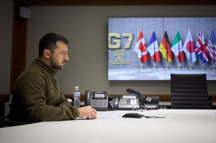фото Офіційний сайт Президента України У G7 пропонують Україні пом’якшити позицію щодо перемовин з росією в обмін на пришвидшення вступу в ЄС