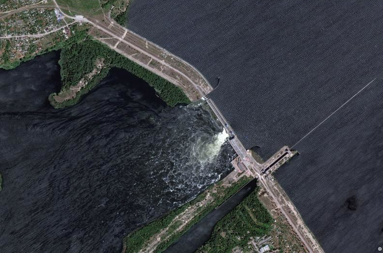 UPDATED: russians have sabotaged Kakhovka Hydroelectric Power Station