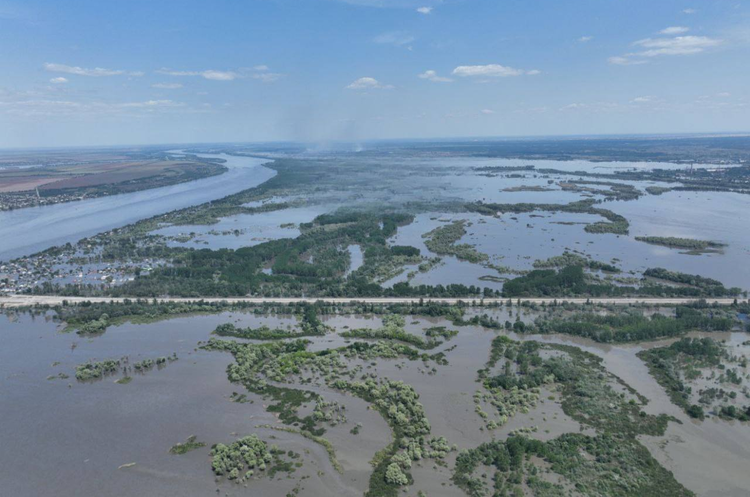 Зображення ілюстративне Рівень води у Каховському водосховищі опустився на 3 м від підриву дамби (ОНОВЛЕНО)