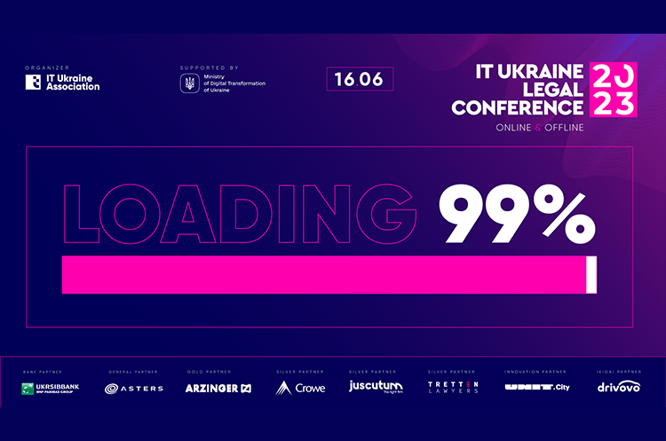 Запрошуємо на найбільшу в Україні конференцію з IT-права IT Ukraine Legal Conference 2023 Запрошуємо на найбільшу в Україні конференцію з IT-права IT Ukraine Legal Conference 2023
