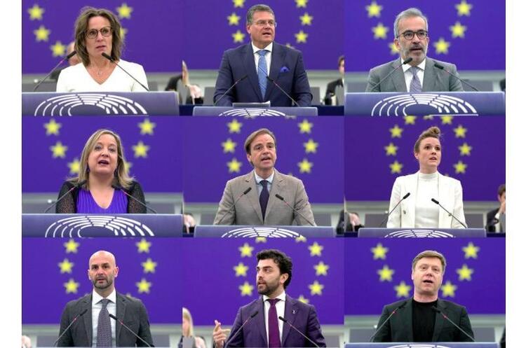 European Parliament calls destruction of Kakhovka hydroelectric power station a war crime committed by Russia European Parliament calls destruction of Kakhovka hydroelectric power station a war crime committed by Russia
