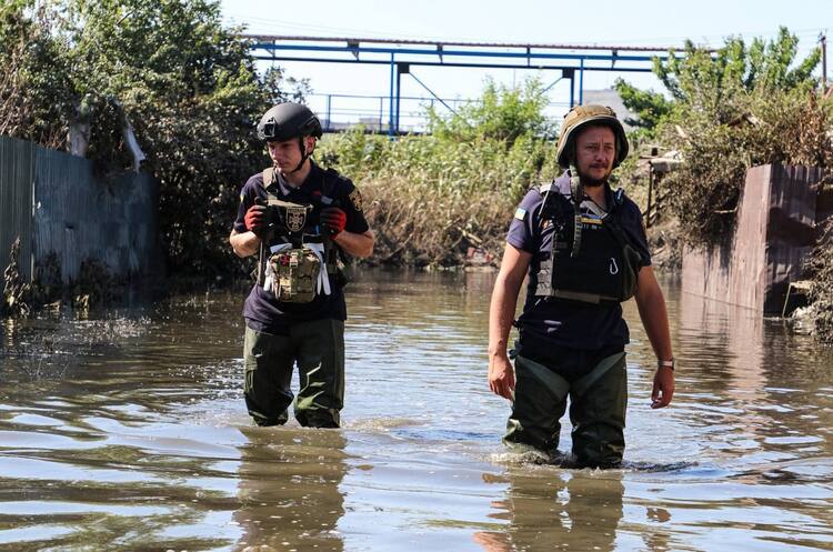 The russian government has denied the UN access to the left bank of the Dnieper in Kherson Oblast The russian government has denied the UN access to the left bank of the Dnieper in Kherson Oblast