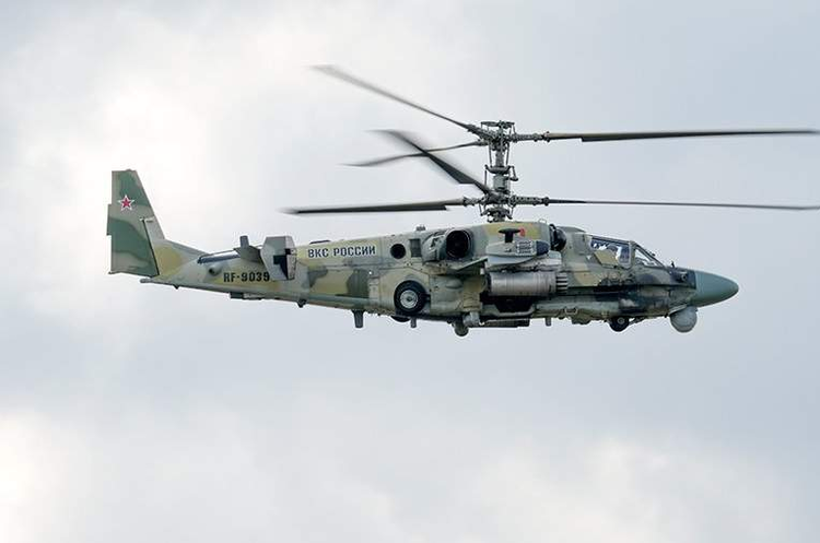 Захисники України збили російський гелікоптер Ка-52
