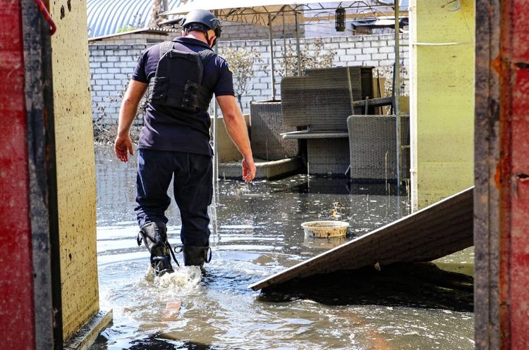 Рівень води на Херсонщині перевищує норму на 0,25 метра Рівень води на Херсонщині перевищує норму на 0,25 метра