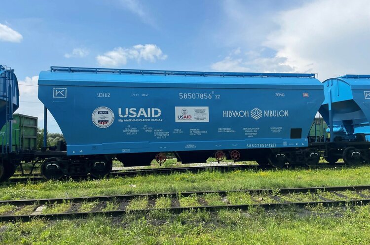 USAID закупив для «Нібулону» 50 вагонів для транспортування зерна USAID закупив для «Нібулону» 50 вагонів для транспортування зерна