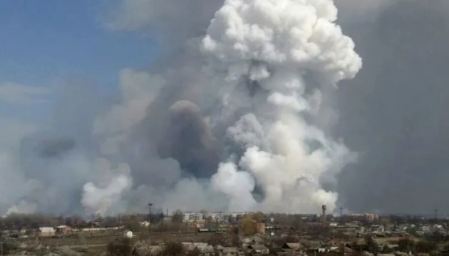 The AFU struck a russian army command post in Nova Kakhovka The AFU struck a russian army command post in Nova Kakhovka