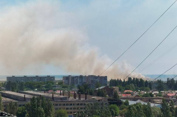 Explosions in temporarily occupied Berdiansk Explosions in temporarily occupied Berdiansk