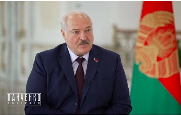 скріншот Лукашенко визнав, що російські війська вторглися в Україну з території Білорусі