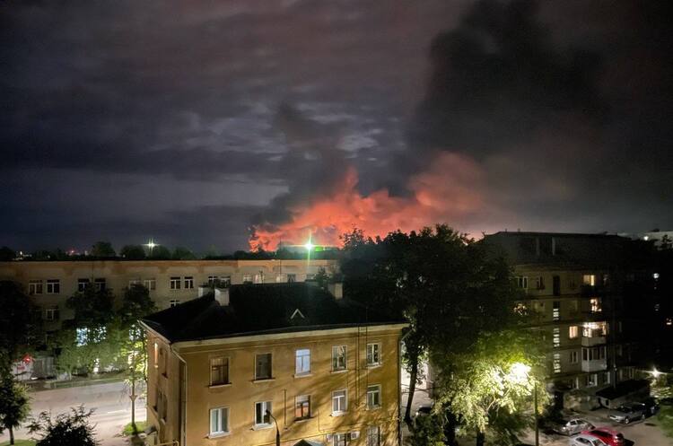 фото DR Буданов: безпілотники по Пскову були запущені з території росії