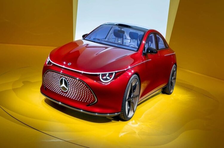 Mercedes-Benz представила концепт електрокара, який вийде на ринок у 2024 році Mercedes-Benz представила концепт електрокара, який вийде на ринок у 2024 році