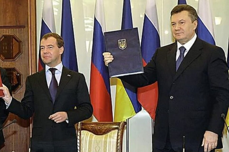 Підписання експрезидентами рф та України «Харківських угод» До суду скерували обвинувальний акт щодо Януковича та Азарова за підписання «Харківських угод»