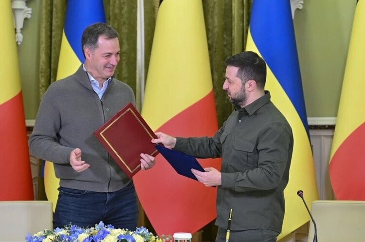 фото Офіційний сайт Президента України Брюссель почне передавати податки з доходів від російських заморожених активів у фонд допомоги Україні