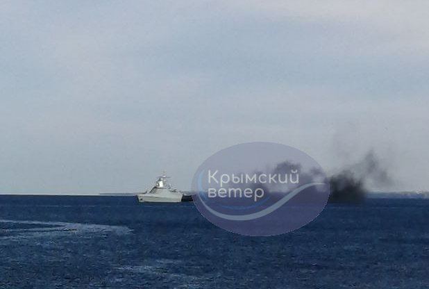 Російський «Буян-М» після атаки в Севастополі СБУ та ВМС України атакували російський корабель у Севастополі