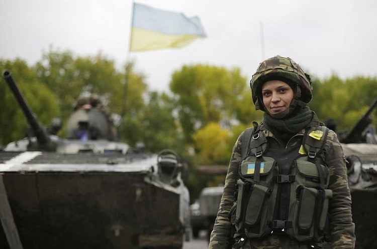 Численість військовослужбовиць у ЗСУ зросла на 40% від 2021 року Численість військовослужбовиць у ЗСУ зросла на 40% від 2021 року