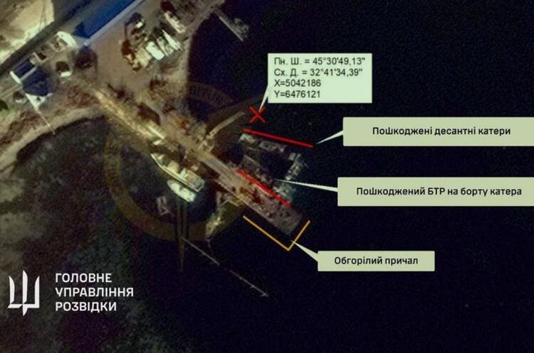 В Криму уражено два десантні кораблі окупантів, вони пішли на дно - ГУР В Криму уражено два десантні кораблі окупантів, вони пішли на дно - ГУР