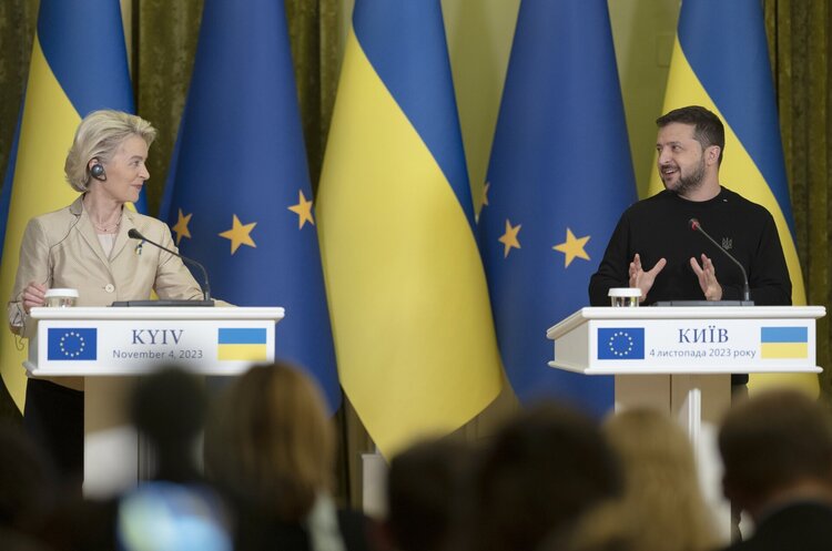 ЄК представила проєкт надання Україні довгострокових гарантій безпеки – Bloomberg ЄК представила проєкт надання Україні довгострокових гарантій безпеки – Bloomberg