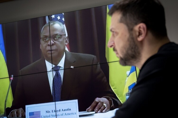 фото Офіційний сайт Президента України Зеленський: На засіданні «Рамштайн» створено коаліцію ППО на чолі з Францією та Німеччиною