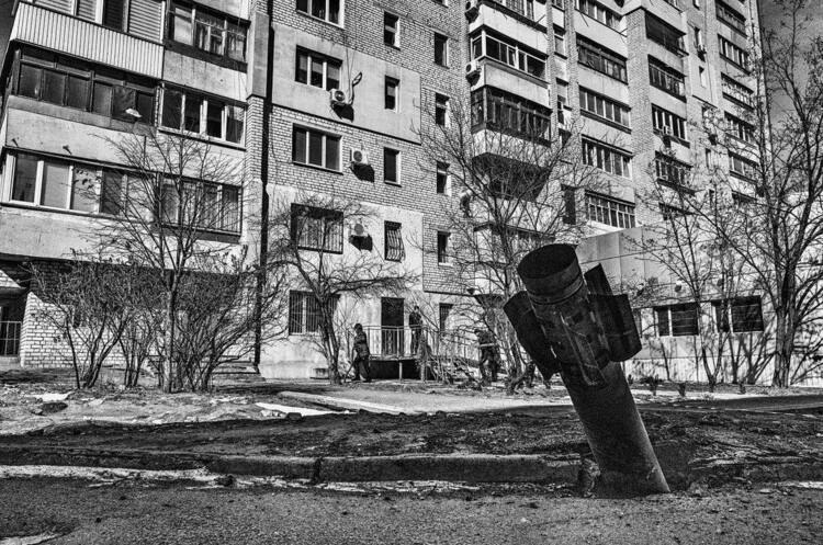 Зображення ілюстративне російські війська повторно обстріляли Херсон (оновлено)