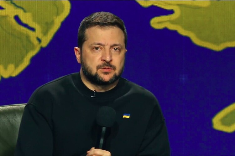 скріншот Зеленський прокоментував звинувачення Безуглої в бік Залужного щодо відсутності «плану на 2024 рік»