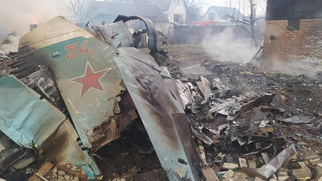 Зображення ілюстративне Захисники неба збили 3 російські бомбардувальники Су-34
