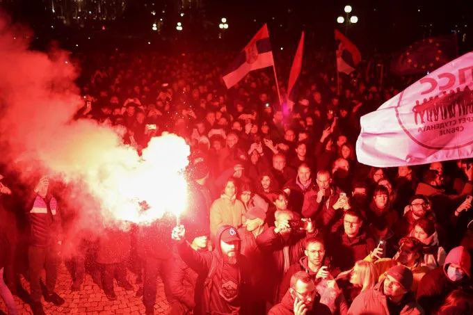 фото DR У Сербії вже понад тиждень тривають протести проти фальсифікації виборів